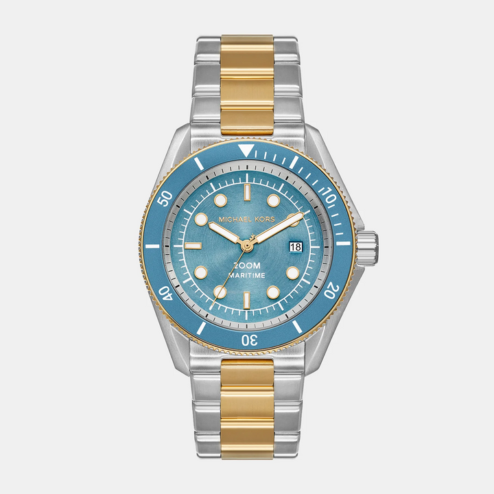 Michael Kors Lexington MK9169 Silver-Tone Stainless Steel Men&
