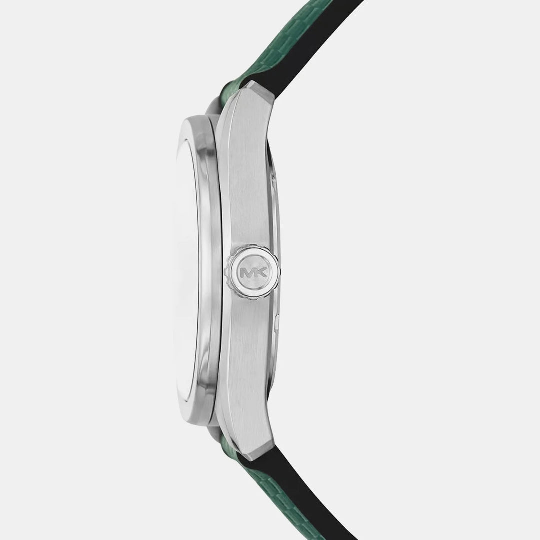 Michael Kors Lexington MK9173 Green Dial Gold-Tone Men&