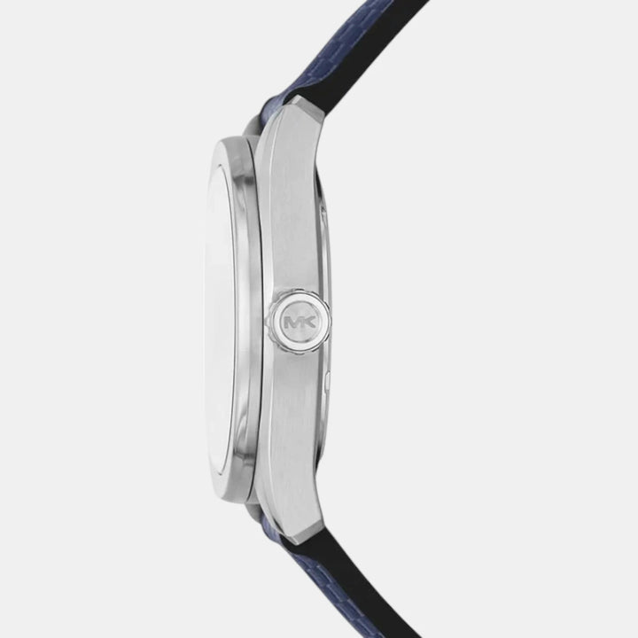 Michael Kors Lexington MK9174 Blue Dial Gold-Tone Men&