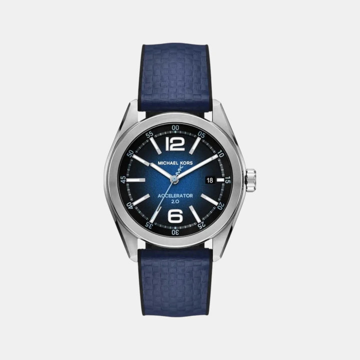 Michael Kors Lexington MK9174 Blue Dial Gold-Tone Men&