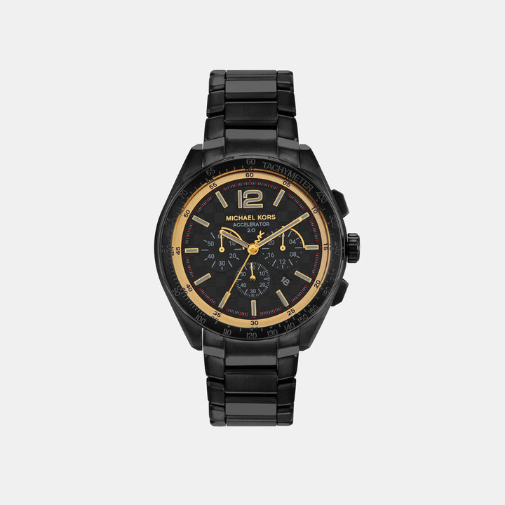 Michael Kors Lexington MK9179 Green Dial Two-Tone Men&