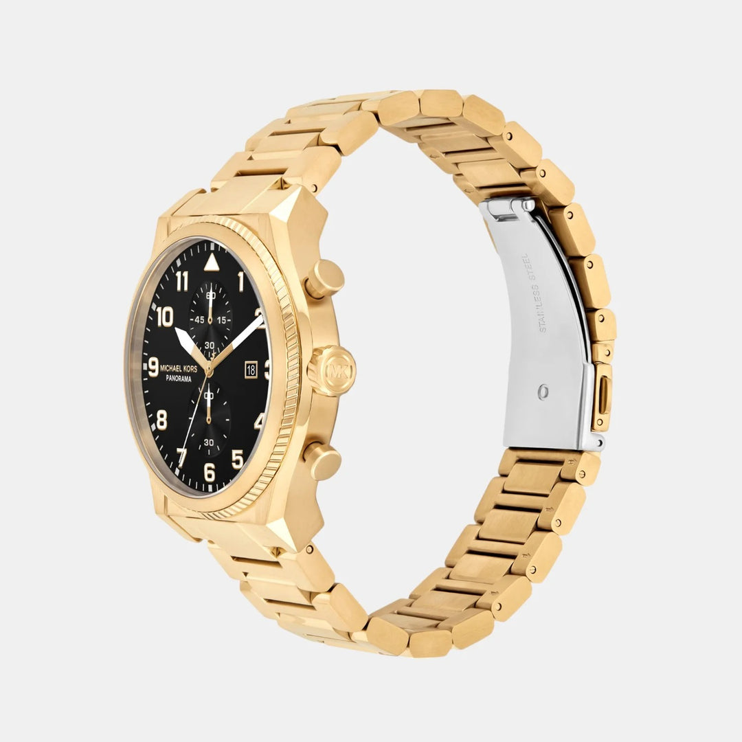 Michael Kors Lennox MK9195 Blue Dial Silver-Tone Men&