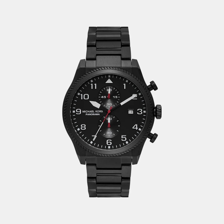 Michael Kors Lennox MK9198 Green Dial Silver-Tone Men&