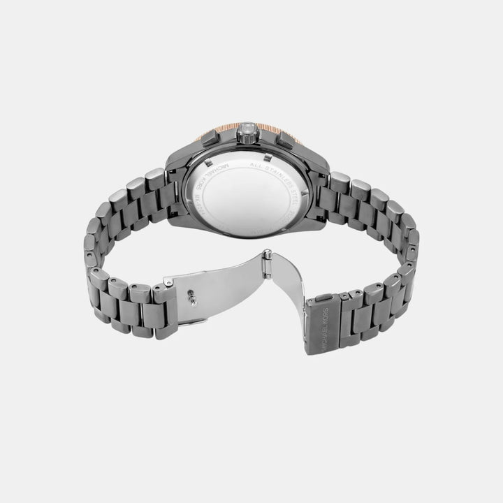Michael Kors Maritime MK9204 Smoke Stainless Steel Men&