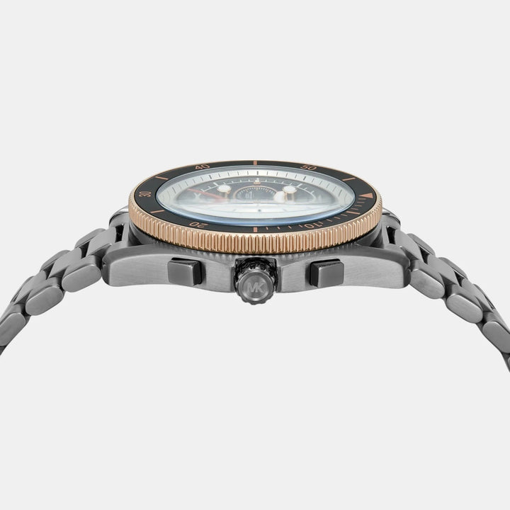 Michael Kors Maritime MK9204 Smoke Stainless Steel Men&
