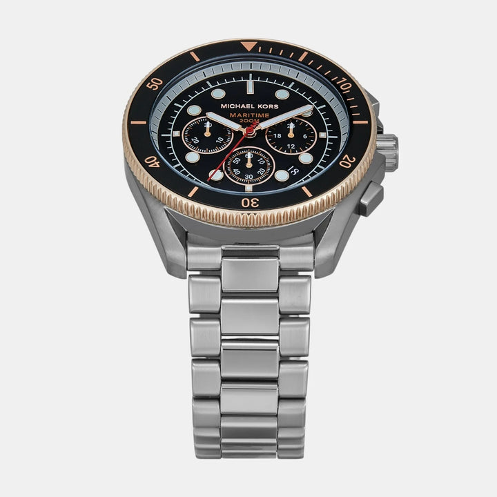Michael Kors Maritime MK9204 Smoke Stainless Steel Men&