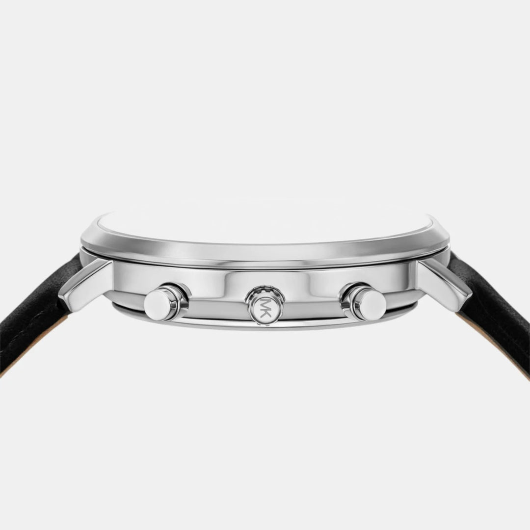 Michael Kors Blake MK9208 Silver-Tone Minimalist Men&