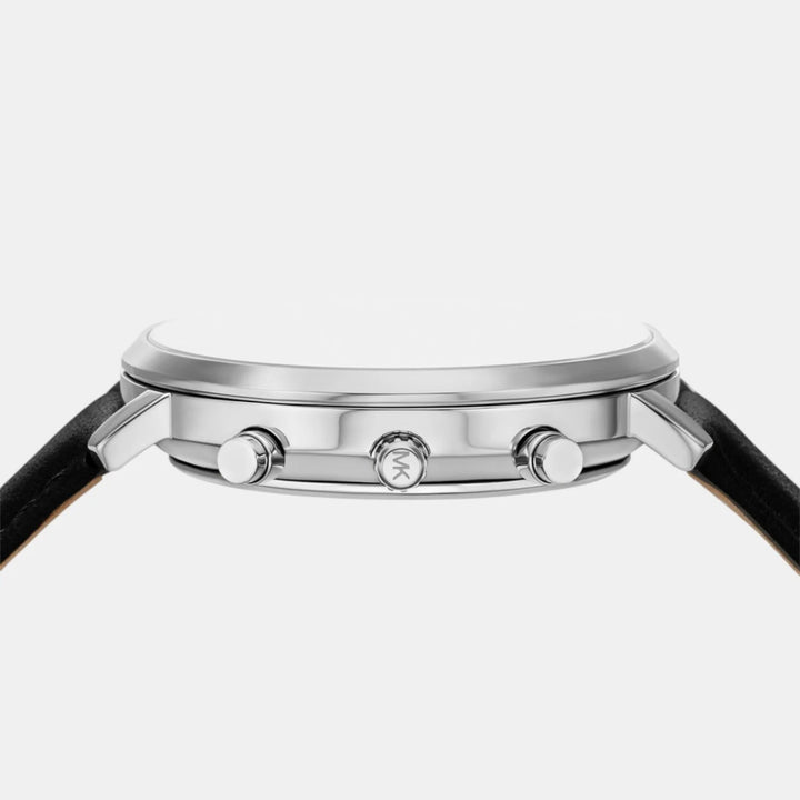 Michael Kors Blake MK9208 Silver-Tone Minimalist Men&
