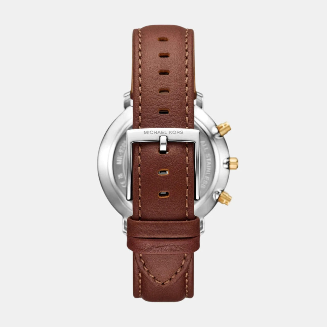 Michael Kors Blake MK9209 Brown Leather Strap Men&