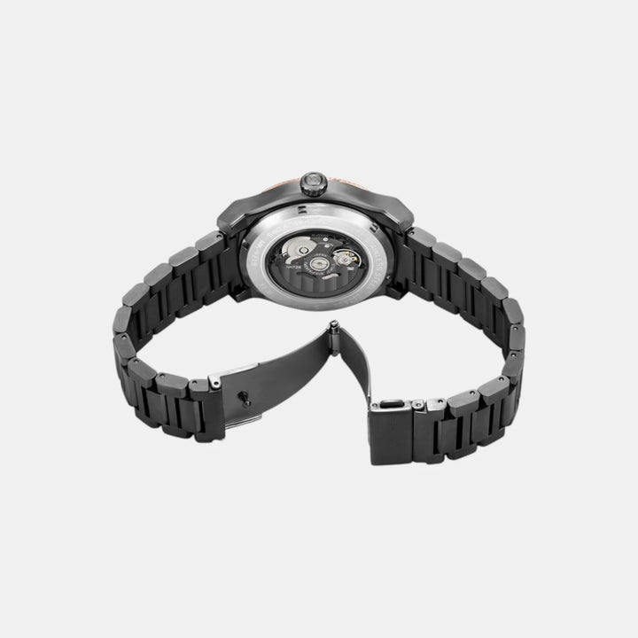 Michael Kors Panorama MK9219 Black Dial Silver-Tone Men&