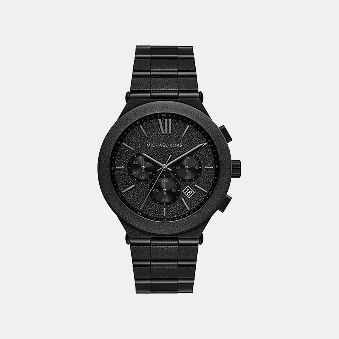 Michael Kors Lennox MK9223 Gold-Tone Black Dial Men&