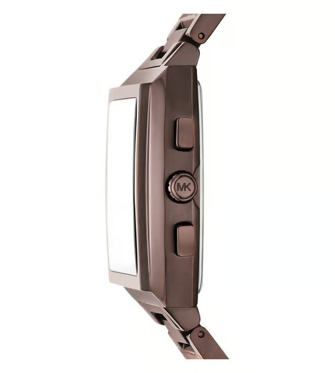 Michael Kors Rhys Quartz Brown Dial Analog Stainless Steel Steel Men&