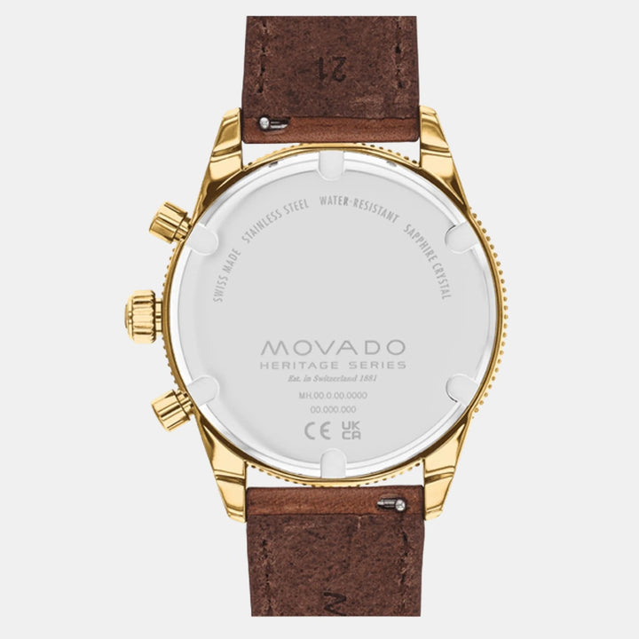 Movado Heritage Calendoplan S Chronograph 3650122 Men&