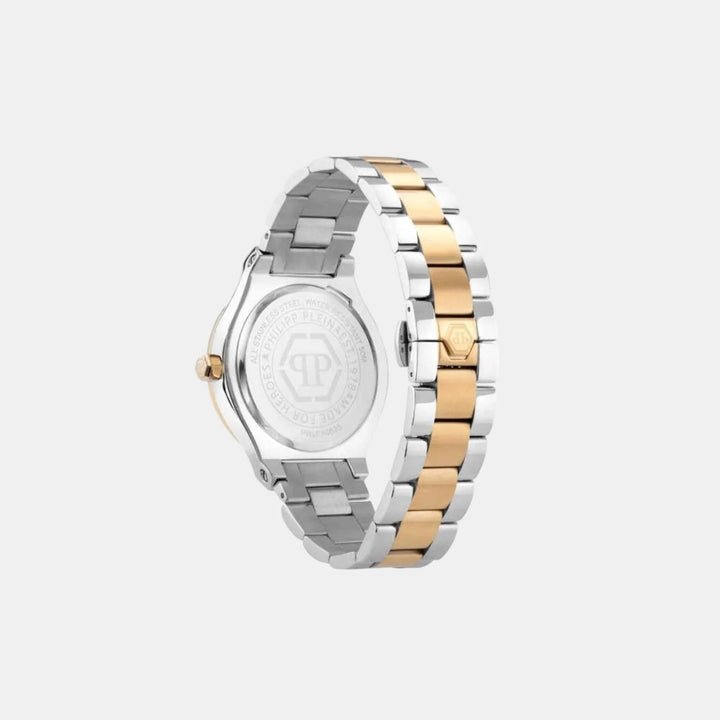 Philipp Plein Plein Underdog Men 44mm Quartz Green Dial Two-Tone Stainless Steel Strap Watch PWUFA0525