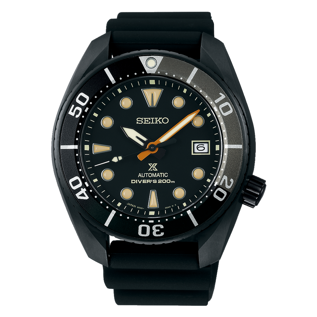 SEIKO PROSPEX BLACK SERIES LIMITED EDITION SUMO AUTOMATIC DIVER&