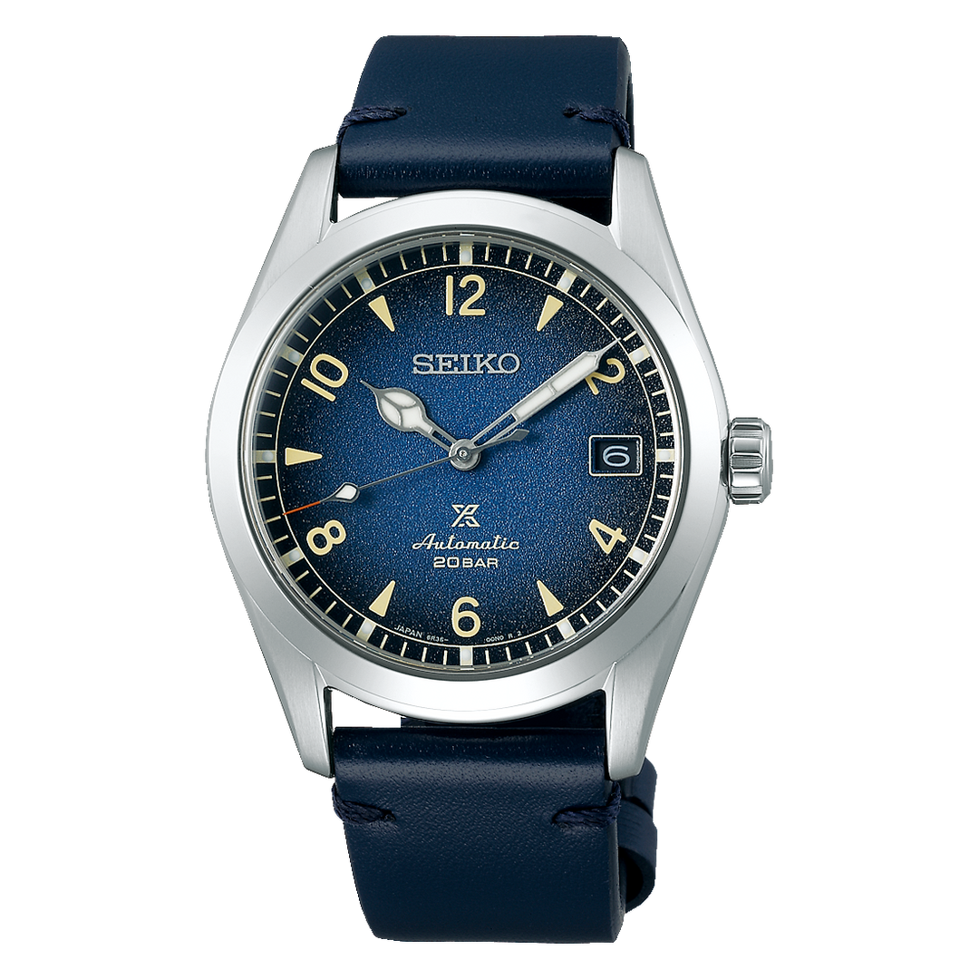 SEIKO PROSPEX ALPINIST AUTOMATIC WATCH – 38MM BROWN DIAL LEATHER STRAP