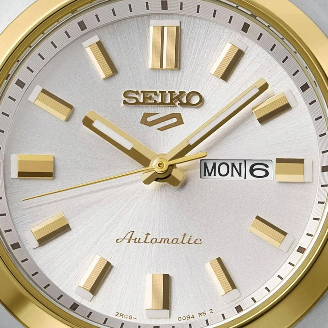 SEIKO 5 SPORTS LADIES AUTOMATIC WATCH – 28MM STEEL BRACELET