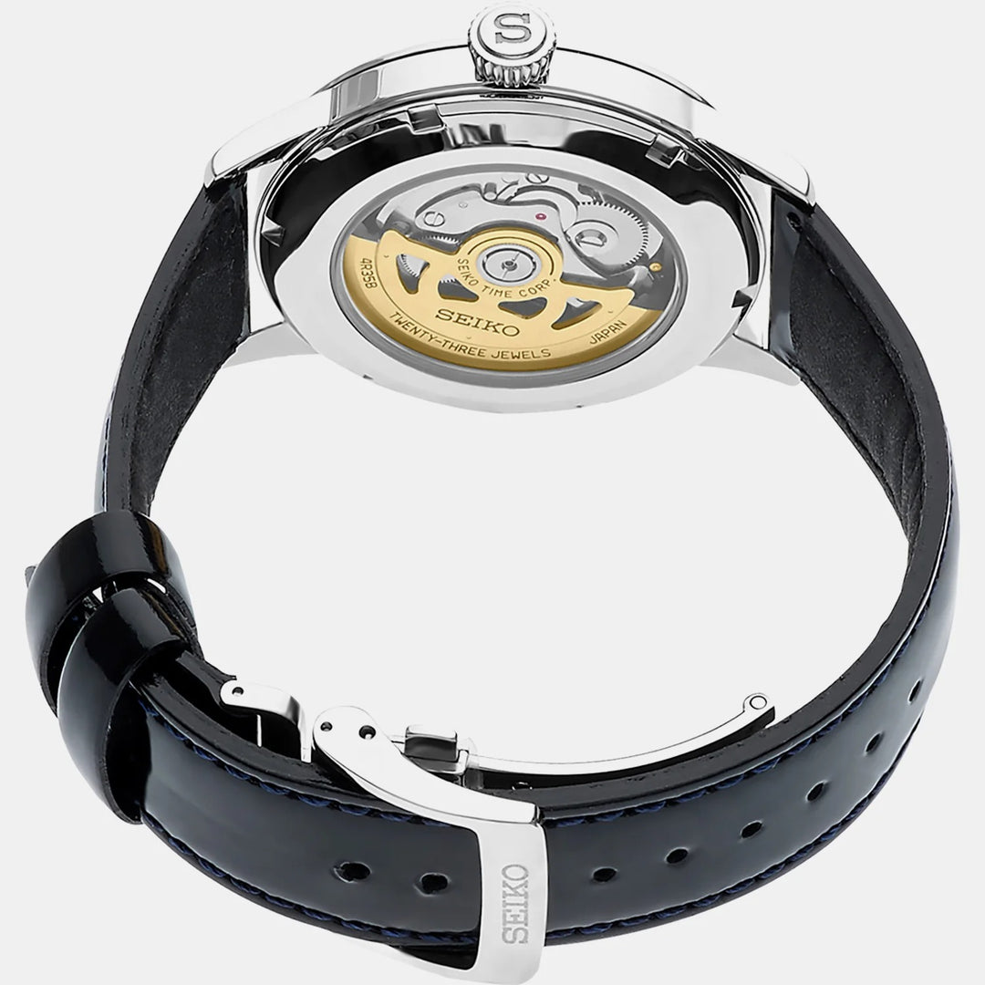 SEIKO PRESAGE COCKTAIL TIME SKYDIVING AUTOMATIC WATCH – 40MM GREEN DIAL STEEL BRACELET