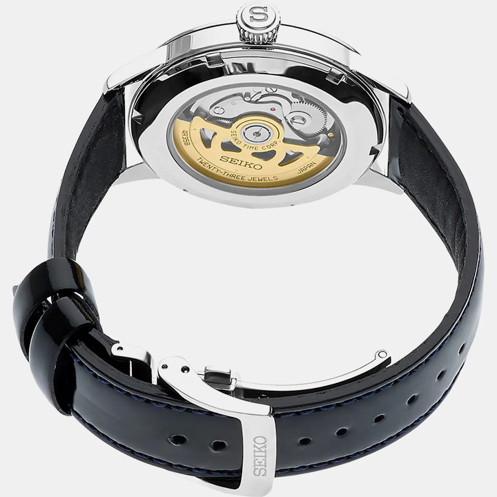SEIKO PRESAGE COCKTAIL TIME SKYDIVING AUTOMATIC WATCH – 40MM GREEN DIAL STEEL BRACELET