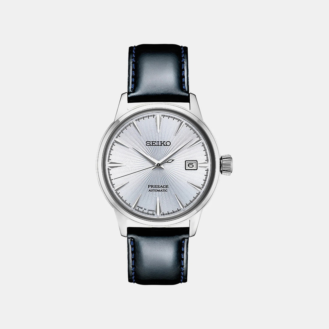 SEIKO PRESAGE COCKTAIL TIME SKYDIVING AUTOMATIC WATCH – 40MM GREEN DIAL STEEL BRACELET