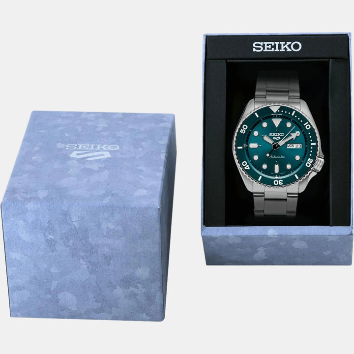 SEIKO 5 SPORTS AUTOMATIC WATCH – 42.5MM STEEL BRACELET