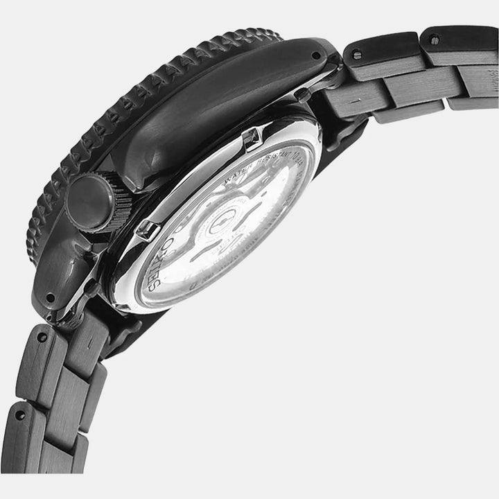 SEIKO 5 SPORTS AUTOMATIC WATCH BLACK – 42.5MM STEEL BRACELET