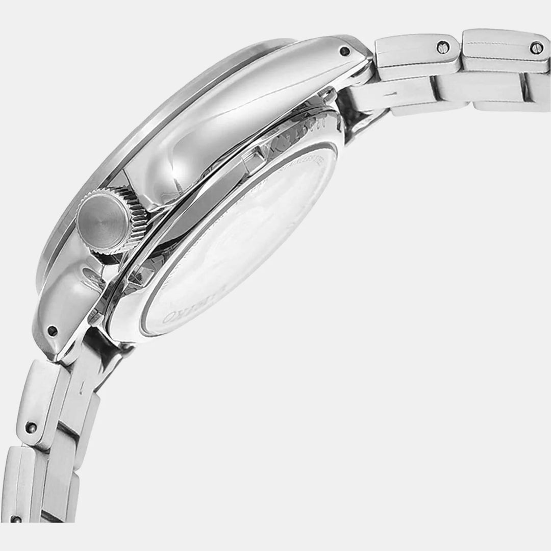 SEIKO 5 SPORTS SOLID BOY AUTOMATIC WATCH – 40MM BLACK DIAL STEEL BRACELET
