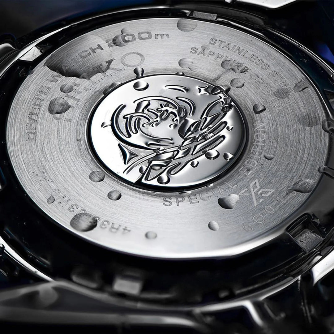 SEIKO PROSPEX KING SAMURAI SAVE THE OCEAN LIMITED EDITION AUTOMATIC DIVER&