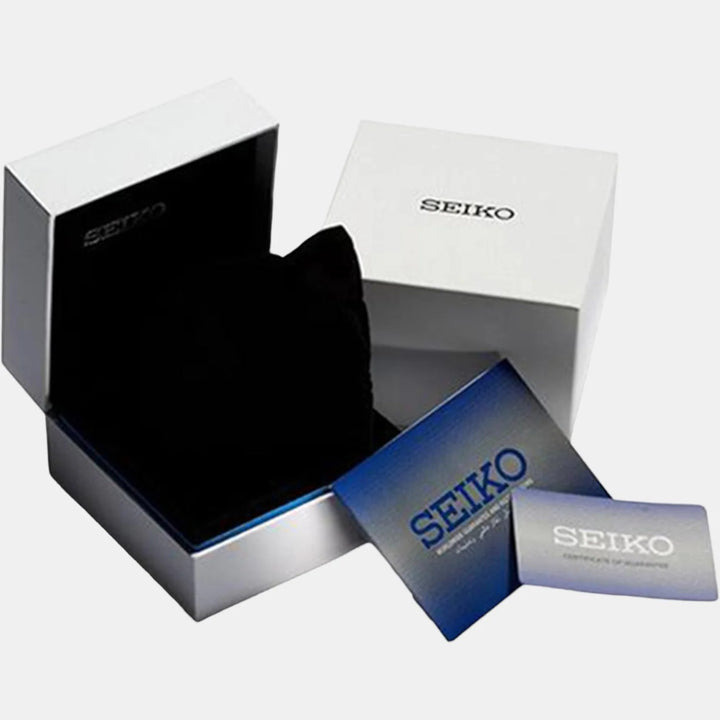 SEIKO AUTOMATIC WATCH – 41.2MM GREEN SUNRAY DIAL STEEL BRACELET