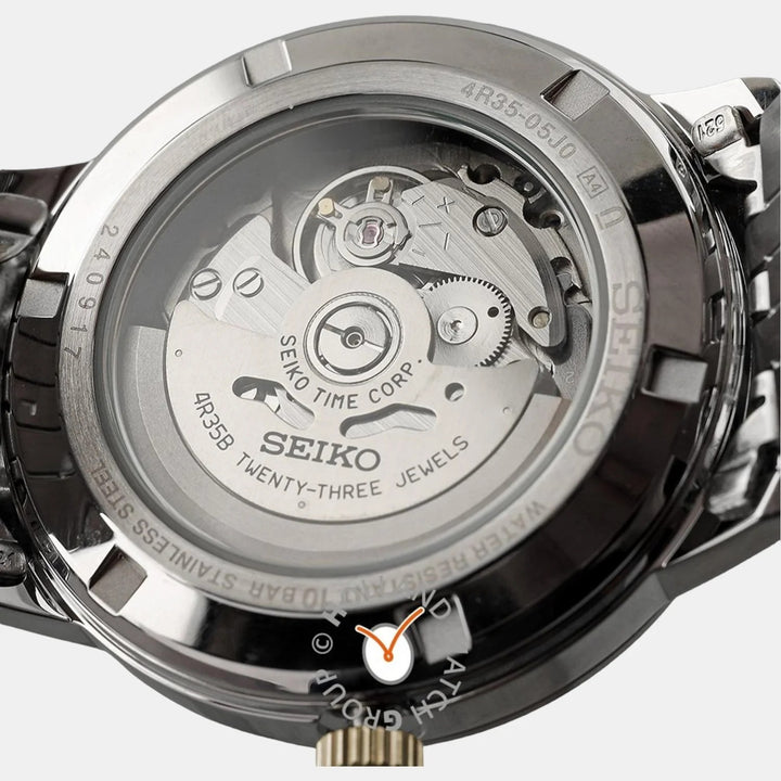 SEIKO AUTOMATIC DRESS WATCH – 41.2MM WHITE DIAL TWO-TONE STEEL BRACELET