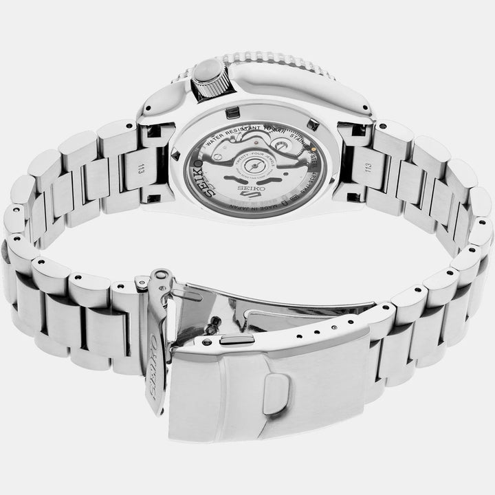 SEIKO 5 SPORTS SKX AUTOMATIC WATCH – 42.5MM BLUE SUNRAY DIAL ROTATING BEZEL STEEL BRACELET
