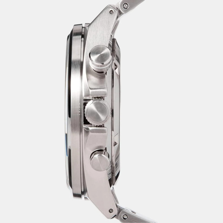 SEIKO DISCOVER MORE CHRONOGRAPH QUARTZ WATCH – 41MM GREEN MULTI-LAYER DIAL STEEL BRACELET