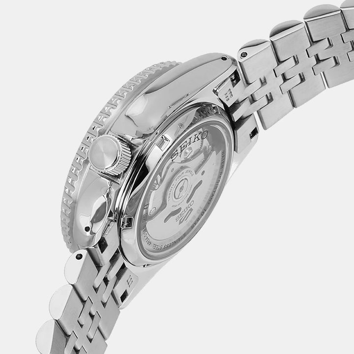SEIKO 5 SPORTS SKX SPORTS STYLE GMT AUTOMATIC WATCH – 42.5MM BLUE SUNRAY DIAL ROTATING BEZEL JUBILEE BRACELET