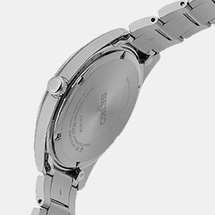 SEIKO DISCOVER MORE QUARTZ WATCH – 40.2MM GREEN SUNBURST DIAL SAPPHIRE CRYSTAL STEEL BRACELET