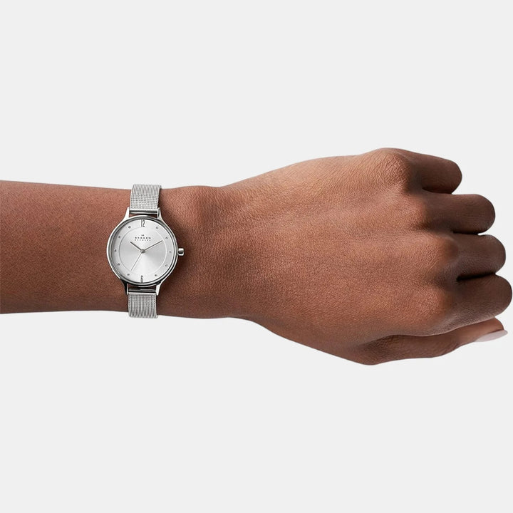 Skagen Anita SKW2149 Silver-Tone Mesh Bracelet Women&