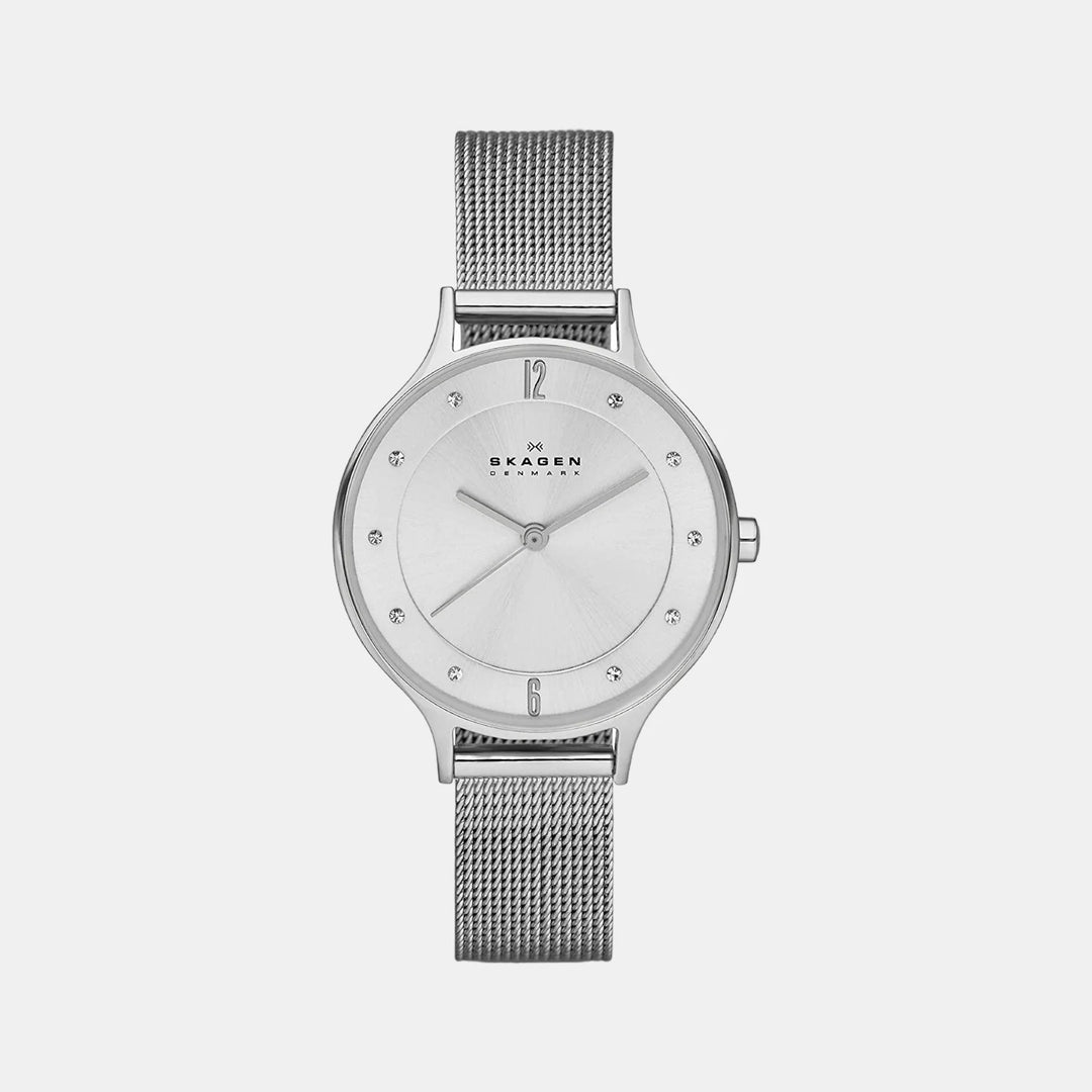 Skagen Anita SKW2149 Silver-Tone Mesh Bracelet Women&