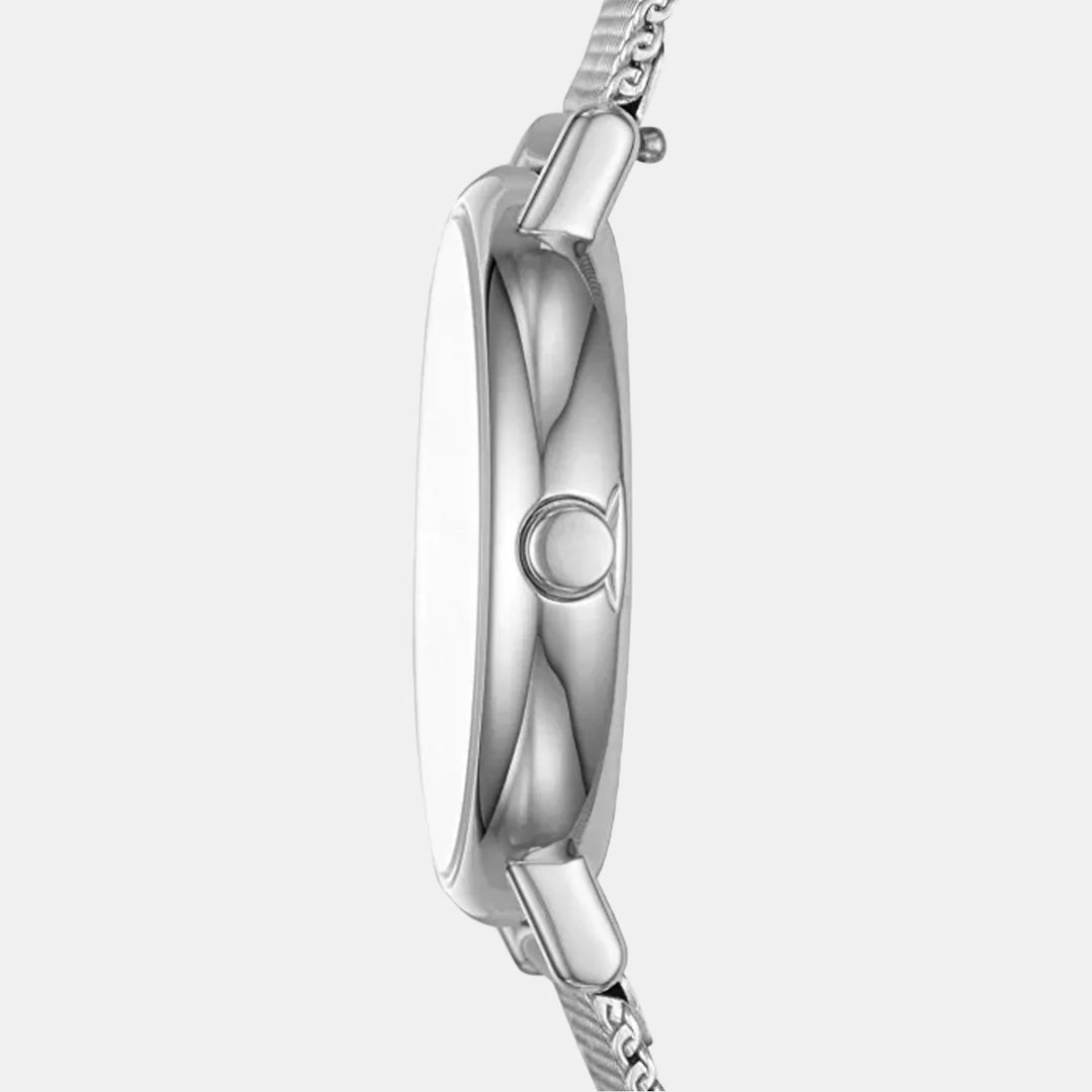 Skagen SKW2692 Silver-Tone Mesh Signatur Lille Women&