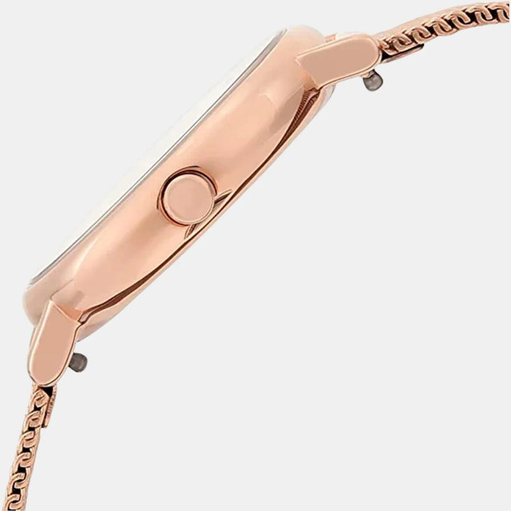Skagen SKW2694 Signatur Lille Slim Rose Gold-Tone Steel Mesh Women&