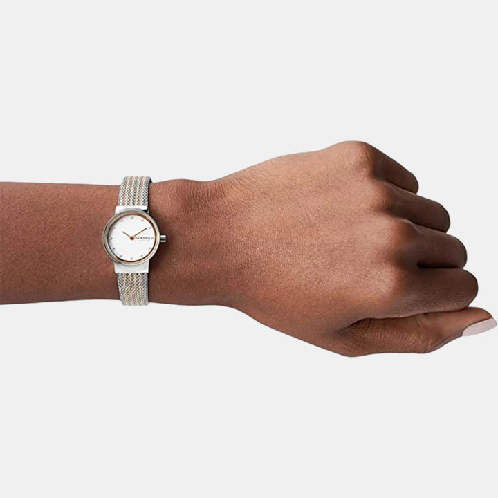 Skagen SKW2699 Freja Lille Two-Tone Steel Mesh Women&