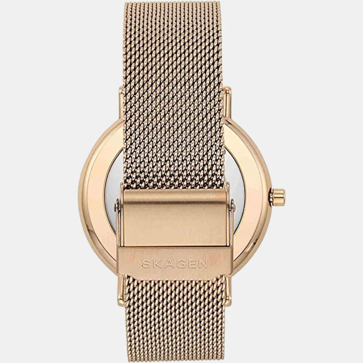 Skagen Anita SKW2784 Blue Sunray Dial Silver Mesh Women&