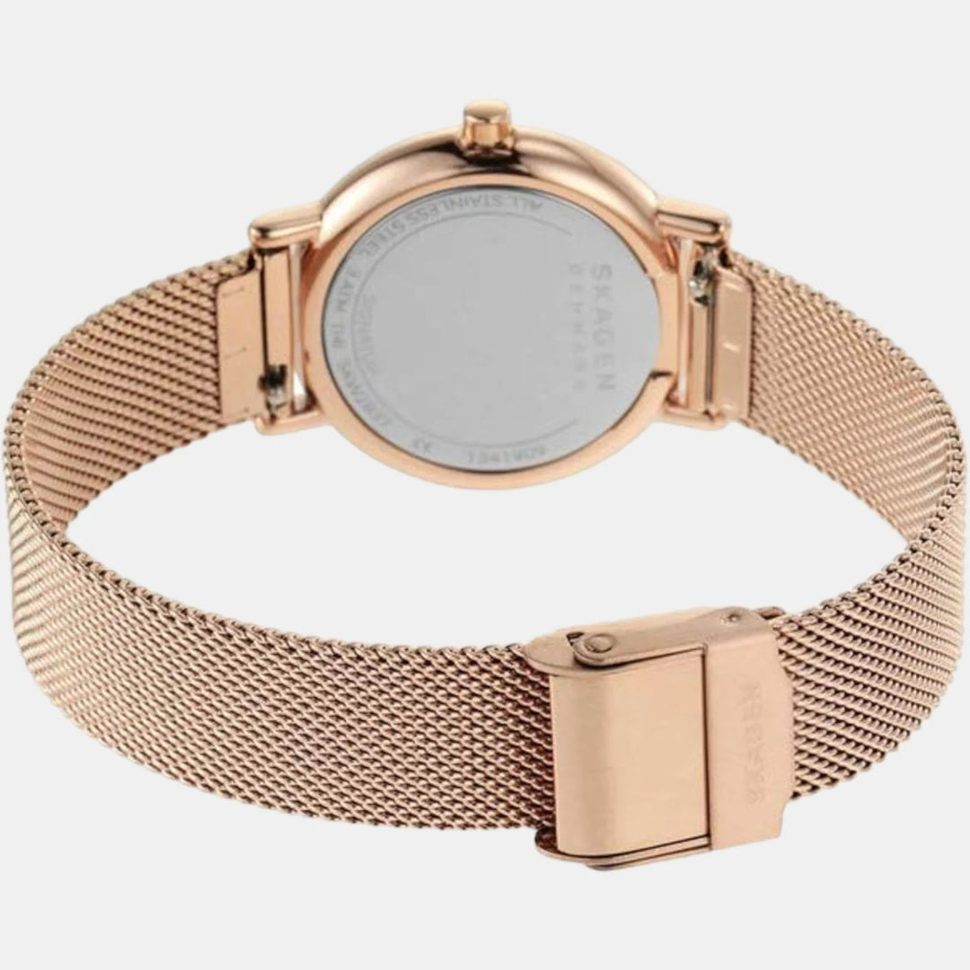 Skagen SKW2837 Quartz Blue Dial Analog Stainless Steel Watch Women&