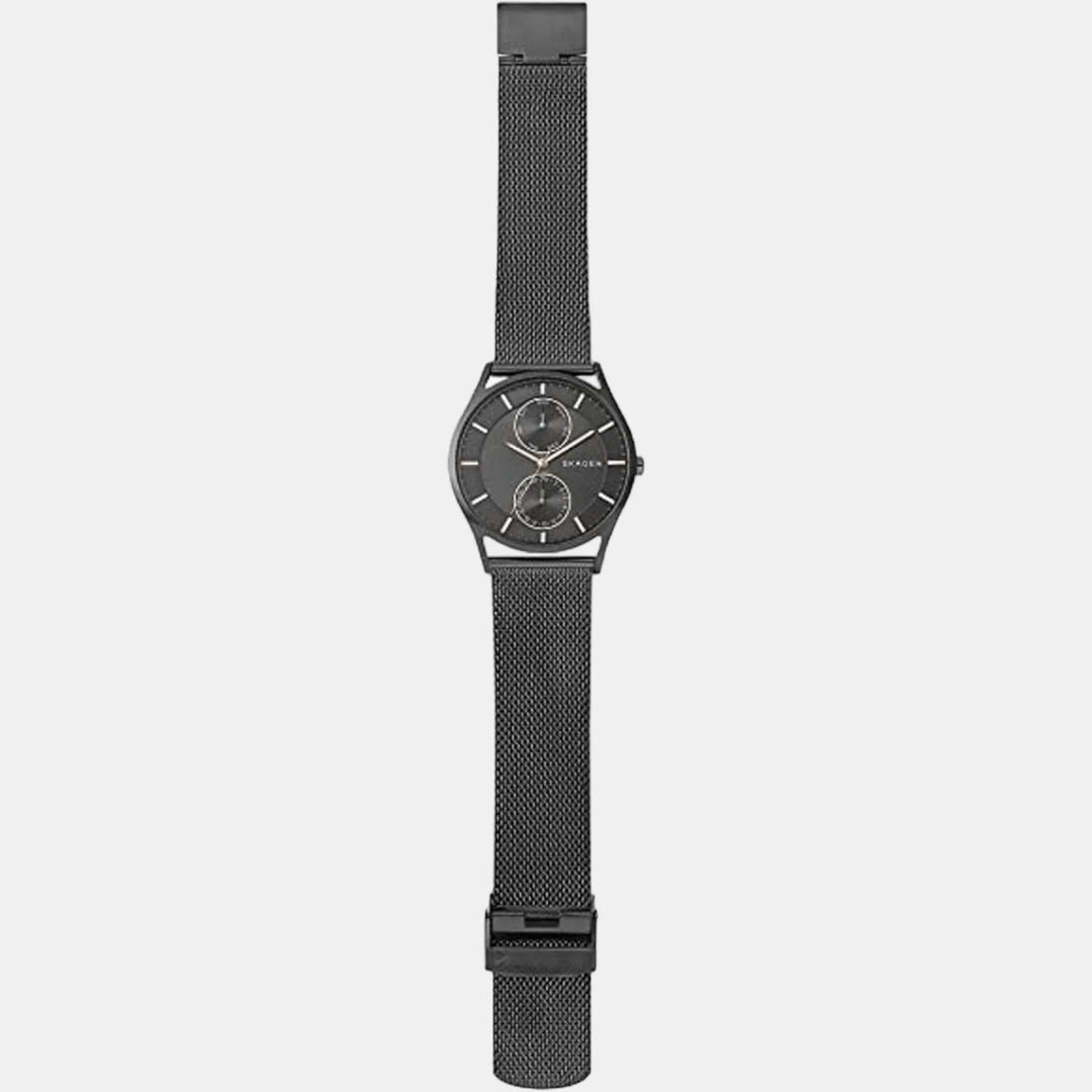 Skagen Holst SKW6180 Charcoal Steel Mesh Multifunction Men&