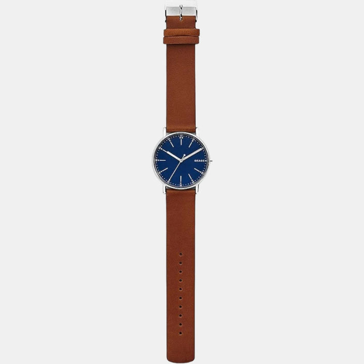 Skagen SKW6355 Signatur Medium Brown Leather Men&