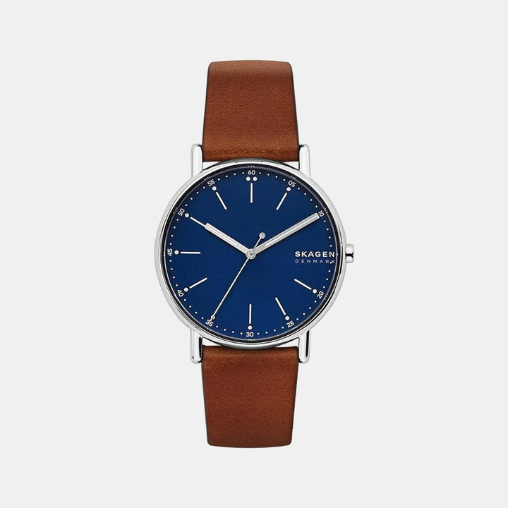 Skagen SKW6355 Signatur Medium Brown Leather Men&