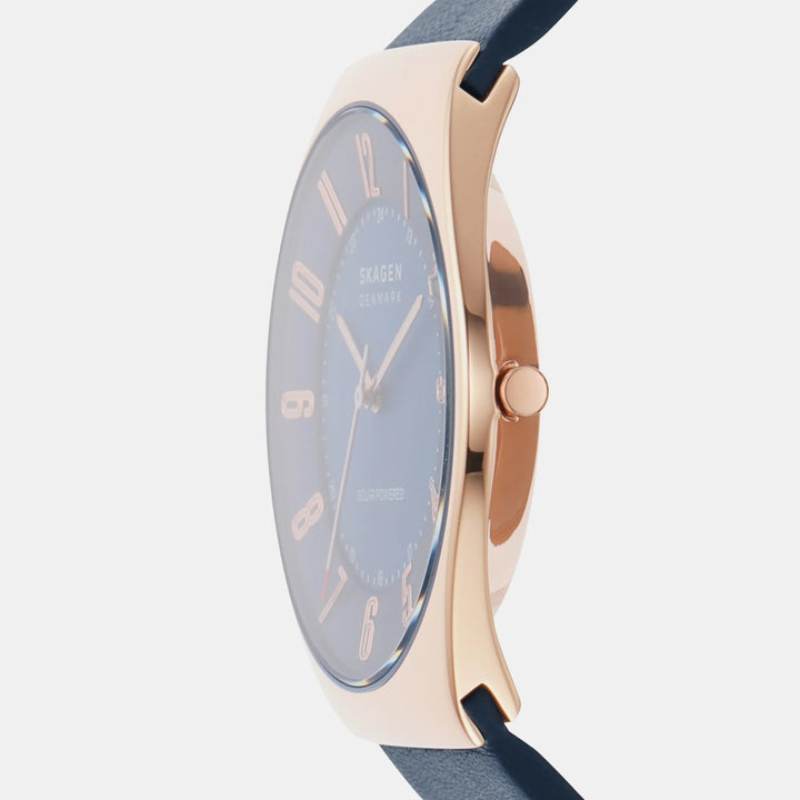 Skagen Grenen SKW6834 Blue Dial Solar Powered Men&