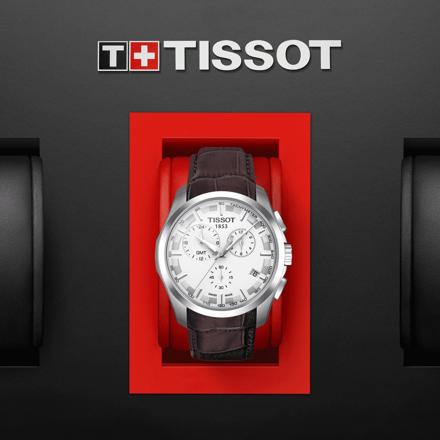 Tissot Couturier GMT T0354391603100