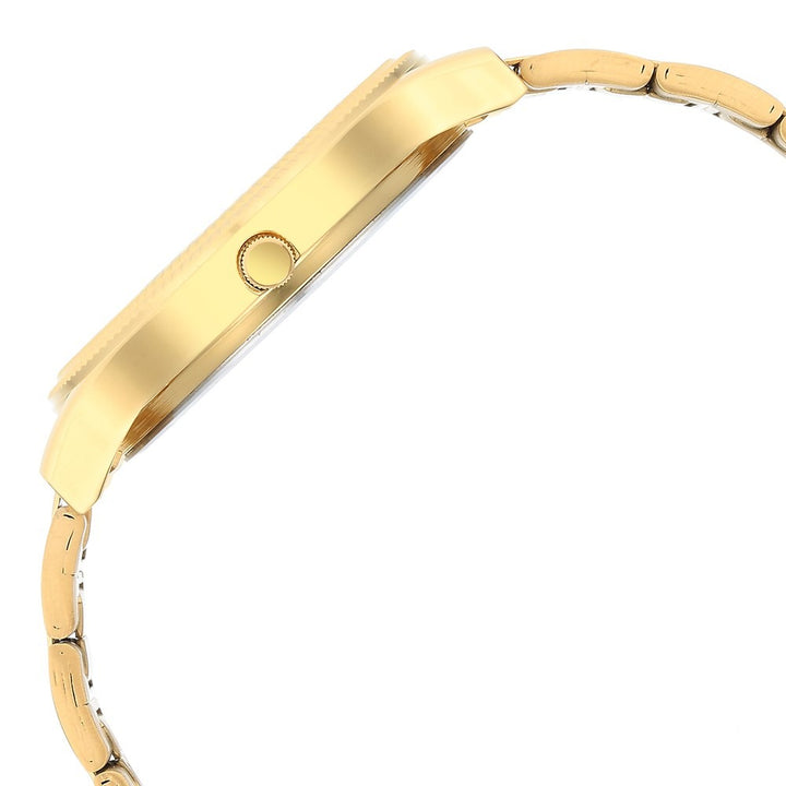 Titan Karishma 40mm Champagne Dial Day Date Stainless Steel Bracelet Men&