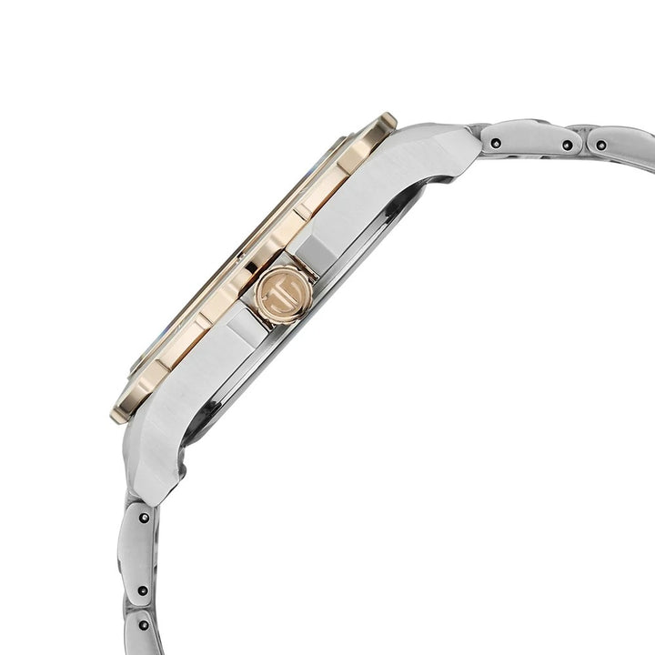 Titan Regalia Opulent 43mm Brown Dial Day Date Multifunction Stainless Steel Bracelet Men&