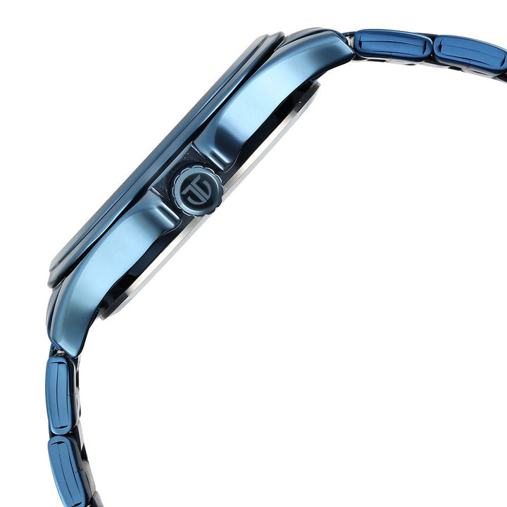 Titan Neo Splash 44.5mm Anthracite Dial Date Blue Stainless Steel Bracelet Men&
