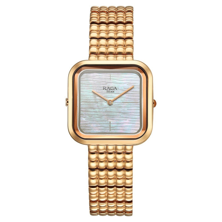 Titan Raga Glimmers Mother of Pearl Special Case Women&